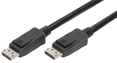 DIGITUS Câble de connexion DisplayPort 1,3/1.4, DP-DP, 3 m