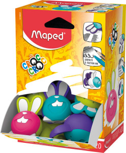 Maped Kunststoff-Radierer CROC CROC PUZZLE, 20er Display