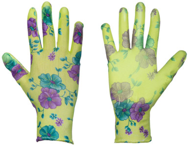 Bradas Gants de jardinage femme pure floxy, coloré, S