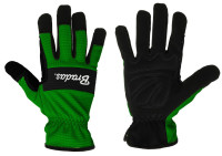 Gants de travail Bradas, Verde, noir/vert, L