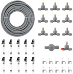 Bradas Kit d'arrosage par aspersion WHITE LINE, 15 m