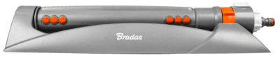 Bradas Arroseur oscillant WHITE LINE, 18 buses, gris/orange