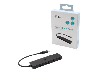 I-Tec : I-TEC USB-C HUB 2+2X USB-C/A USB-C METAL HUB 2XUSB-C 2XUSB-A