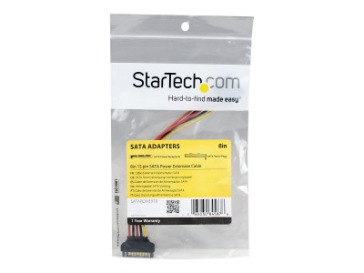 Startech : 8IN 15 PIN SATA POWER extension cable