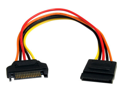 Startech : 8IN 15 PIN SATA POWER extension cable
