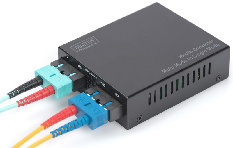 DIGITUS Fast Ethernet Multimode/Singlemode Medienkonverter