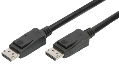 DIGITUS Câble de connexion DisplayPort 1,3/1.4, DP-DP, 5 m