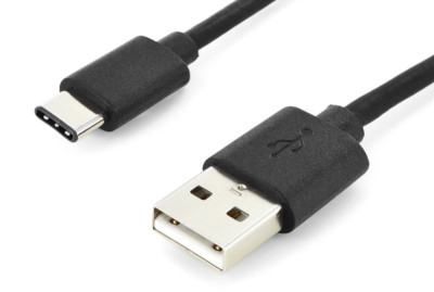 DIGITUS Câble de connexion USB 2.0, USB-C - USB-A, 1,8 m