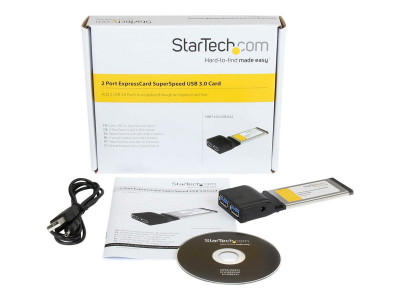 Startech : 2 PORT EXPRESSCARD SUPERSPEED USB3 card ADAPTER