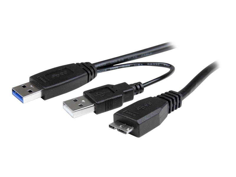 StarTech.com Boîtier pour disque dur externe USB 3.1 - USB-A et USB-C -  Enclosure USB 3.1 pour DD (HDD) / SSD SATA 2,5 (S251BU31315)