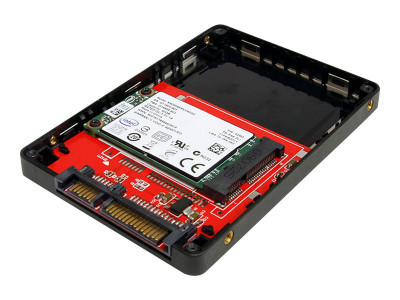 Startech : 2.5IN SATA TO MINI SATA SSD ADAPTER ENCLOSURE