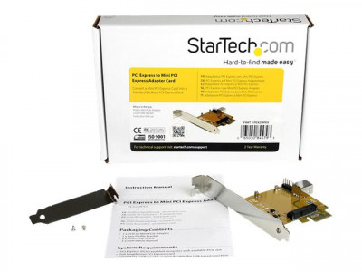 Startech : PCI EXPRESS TO MINI PCI-E card ADAPTER