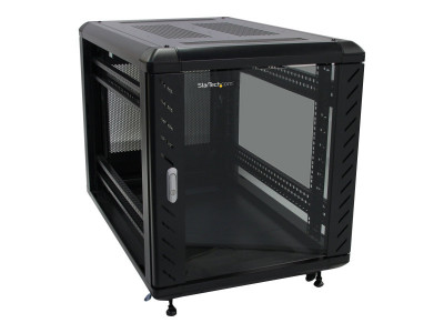 Startech : 12U 36IN KNOCK-DOWN SERVER RACK CABINET avec CASTERS (52.00kg)