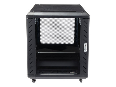 Startech : 12U 36IN KNOCK-DOWN SERVER RACK CABINET avec CASTERS (52.00kg)