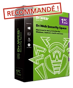 Dr.Web Security Space pro Antivirus pour 1 PC durée 3 ans