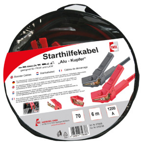 IWHCâble de démarrage aluminium-cuivre 70 mm² 6m