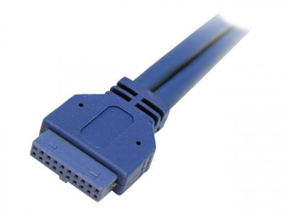 Startech : 2 PORT USB 3.0 A FEMALE SLOT PLATE ADAPTER