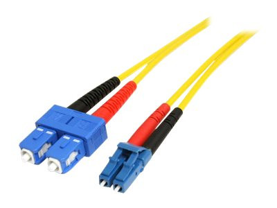 Startech : 1M SINGLE MODE DUPLEX FIBER PATCH cable LC-SC