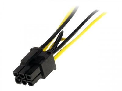 Startech : 6IN SATA POWER TO 6 PIN PCIE VIDEO card POWER cable ADAPTER