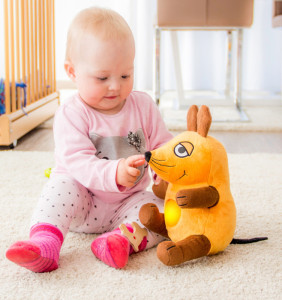 ANSMANN Veilleuse en peluche 