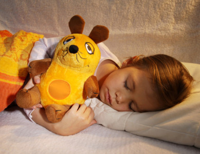 ANSMANN Veilleuse en peluche 