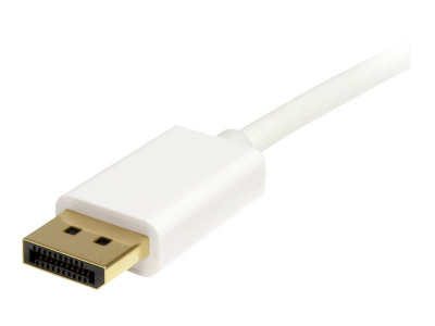 Startech : 2M WHITE MINI DISPLAYPORT TO DISPLAYPORT ADAPTER cable M/M