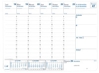 QUO VADIS Recharge pour bloc éphéméride BLOCKHEBDO, 2019 QUO VADIS Recharge pour bloc éphéméride BLOCKHEBDO, 2019