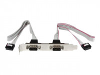 Startech : DUAL SERIAL PORT HEADER et BRACKET - DB-9 TO 10 PIN MBOARD