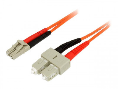 Startech : 1M MULTIMODE 50/125 DUPLEX FIBER PATCH cable LC - SC
