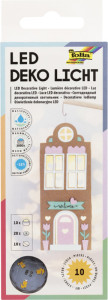 folia Lumière décorative LED, 10 pièces, 20 piles incluses