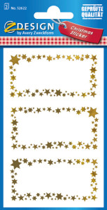 AVERY Zweckform ZDesign Stickers de Noel 