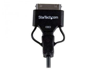 Startech : DOCK CONNECTOR MICRO USB TO USB DATA/SYNC cable IPOD IPHONE IPAD