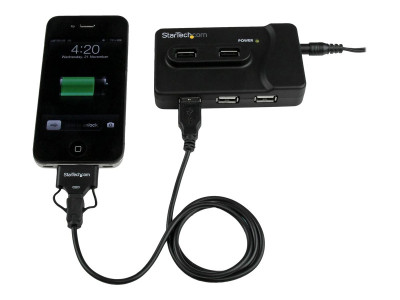 Startech : 7PORT USB COMBO HUB - 2X USB 3 et 5X USB 2.0 CHARGING HUB