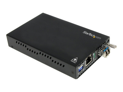 Startech : FIBER MEDIA CONVERTER GIGABIT 1000MBPS MM FIBRE LC 550M