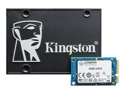 Kingston : 1024GB KC600MS SATA3 MSATA SSD only drive