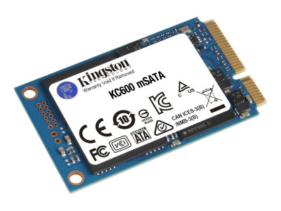 Kingston : 512GB KC600MS SATA3 MSATA SSD only drive