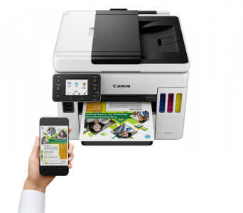 Canon MAXIFY GX7050 Imprimante jet d'encre couleur multifonction à bouteille d'encre rechargeable