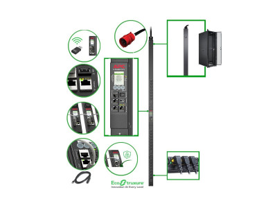 APC : RACK PDU 9000 SWITCHED ZEROU 11.0KW 230V C13 C19