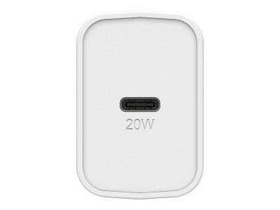OtterBOX : OTTERBOX EU WALL CHARGER 20W - 1X USB-C 20W USB-PD WHITE