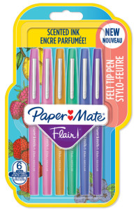 Paper:Mate Stylo feutre Flair SCENTED, blister de 12
