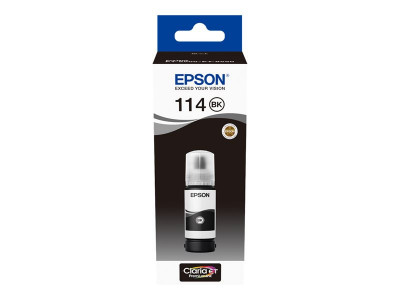 Epson 114 EcoTank Bouteille d'encre PIGMENT BLACK 70 ml 6700 pages