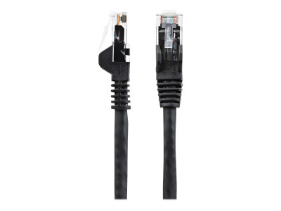 Startech : 50CM LSZH CAT6 câble ethernet - SNAGLESS UTP PATCH CORD BLACK