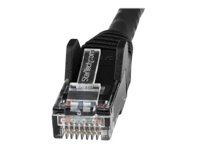 Startech : 50CM LSZH CAT6 câble ethernet - SNAGLESS UTP PATCH CORD BLACK