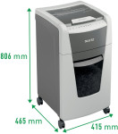 LEITZ Destructeur de documents IQ AutoFeed OfficePro 300 P5