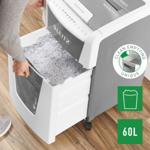 LEITZ Destructeur de documents IQ AutoFeed OfficePro 300 P5