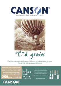 Bloc de papier dessin CANSON ILLUSTRATION 250 g