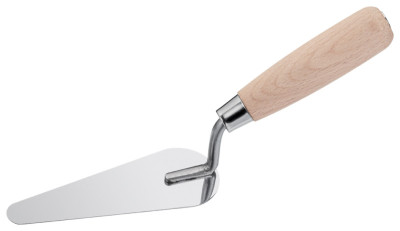 WESTEX Truelle langue de chat, poignée en bois, 140 mm