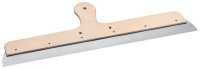 WESTEX Spatule pour façade en acier, poignée en bois, 600 mm