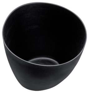 WESTEX Bol à plâtre, diamètre : 120 mm, noir
