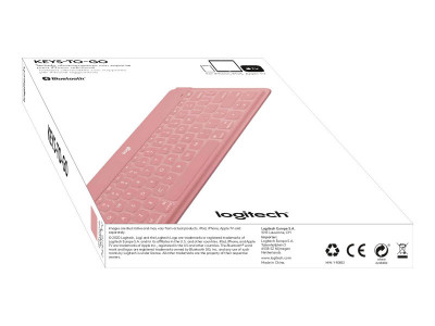 Logitech : KEYS-TO-GO BLUSH PINK DEU CENTRAL